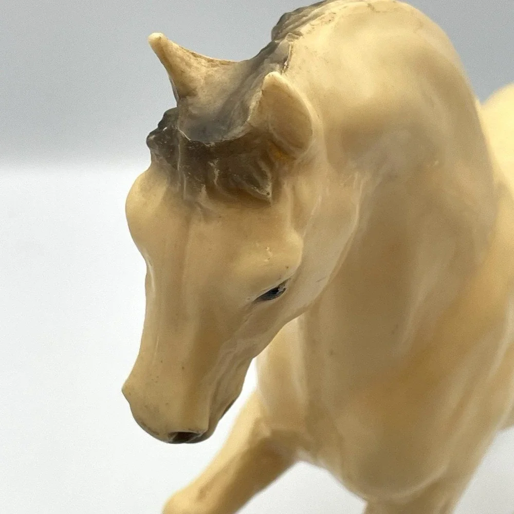 Vintage 1960s Breyer Traditional‎ Arabian Stallion Glossy Alabaster Prince